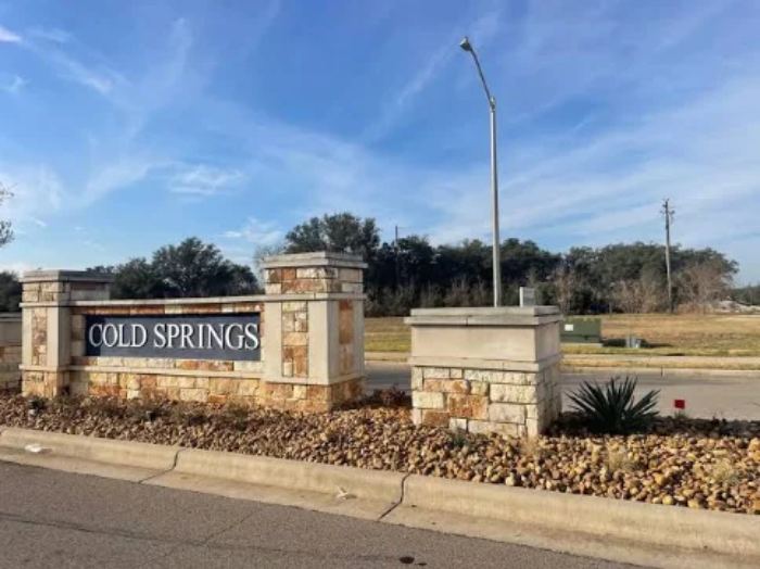 Cold Springs neighborhood in Leander, Texas serviced by Bastion Pest Control