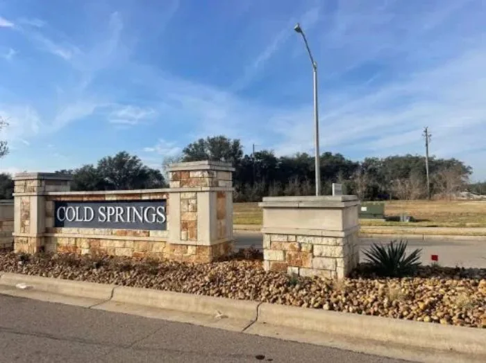 Cold Springs neighborhood in Leander, Texas serviced by Bastion Pest Control