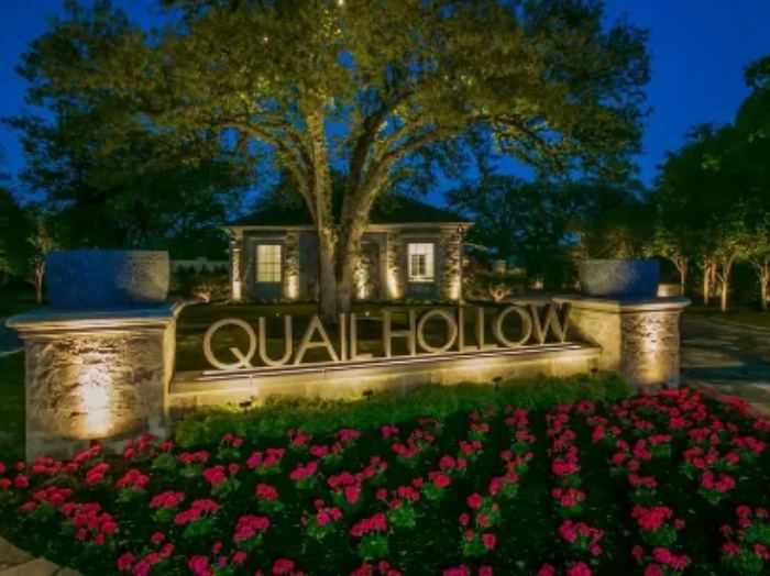 Quail Hollow neighborhood in North Austin, Texas serviced by Bastion Pest Control
